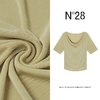【破价】N°28 2025春季新款醋酸T恤 显瘦堆堆领时尚百搭设计感薄款上衣895141T354 商品缩略图0