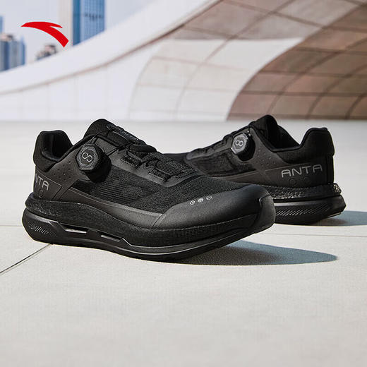 安踏万里丨轻质运动鞋男2025夏季新款减震防滑跑步薄训练鞋112527771 商品图4