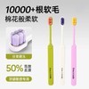活力多巴胺 4只装软毛牙刷 万毛情侣高档柔软家用护龈 商品缩略图0