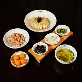 招牌三虾面套餐一人食必备鲜香美味速享