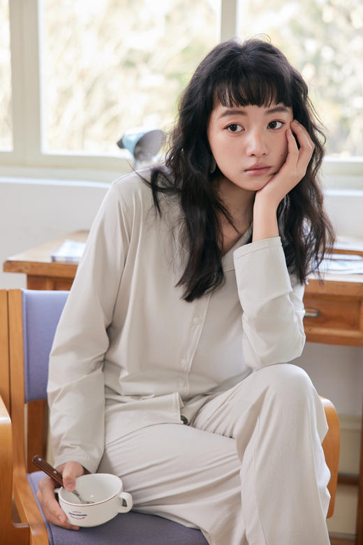 【德国 MONZECIKOIMS桑蚕丝睡衣】极致体验内裸感睡衣顶级享受 睡衣界的“拉夫劳伦"舒适度天花板 6A级有机桑蚕丝混纺精梳棉，细润软糯 商品图1