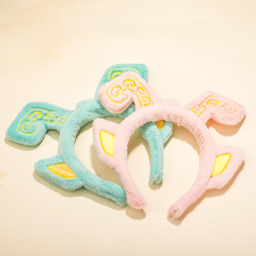 双面神人青铜头像立耳发箍 商品图8