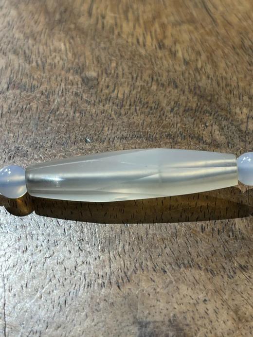 鱼脑冻玛瑙多角橄榄珠，顺丰包邮 商品图4