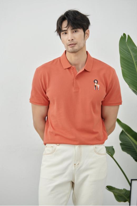 👏【柏奥玛夏季全棉POLO款门店线下专柜形象绣花同款6615款】🌸 早就听说过这个品牌，🔥是以高级精致出名的 买了才知道polo衫也做的如此有质感👍 商品图4