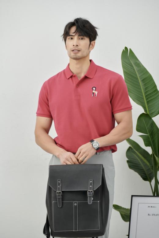 👏【柏奥玛夏季全棉POLO款门店线下专柜形象绣花同款6615款】🌸 早就听说过这个品牌，🔥是以高级精致出名的 买了才知道polo衫也做的如此有质感👍 商品图5