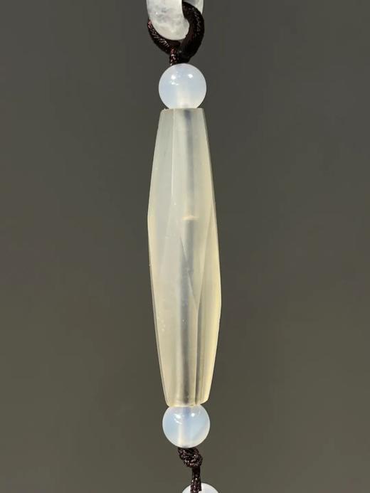 鱼脑冻玛瑙多角橄榄珠，顺丰包邮 商品图1