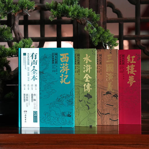 四大名著，名家演播版全4册 商品图2