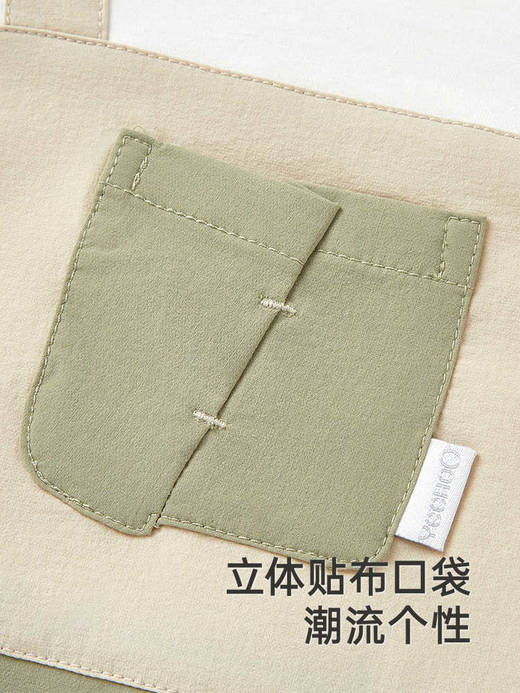 英氏婴儿衣服夏季速干透气男宝宝假两件连体衣外出服YRHBJ2R019A 商品图1