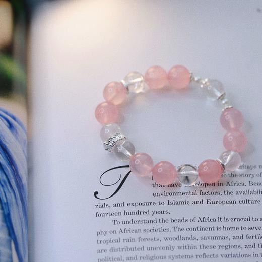 粉色系 水晶 |招桃花 提升个人魅力 家庭和谐幸福 商品图0