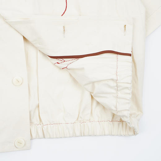 INSULAiRE 岛民 手工刺绣渔夫短袖衬衫 商品图3