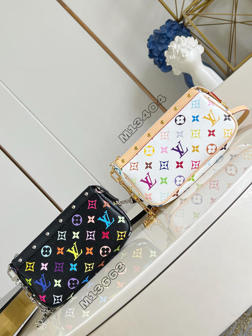 驴家2025村上隆联名三彩麻将包（HH） 商品图0