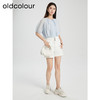 oldcolour夏季新款小清新气质设计感百搭短款短袖衬衫女Q250104A1 商品缩略图5