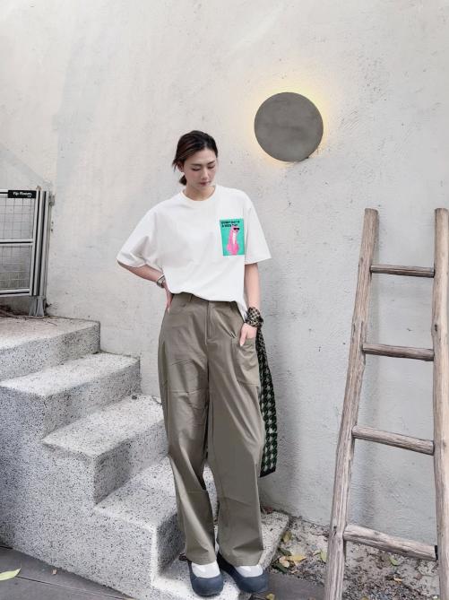 【去追风】噢蜜ooomeooo日本东丽运动裤“山系女孩” 商品图2