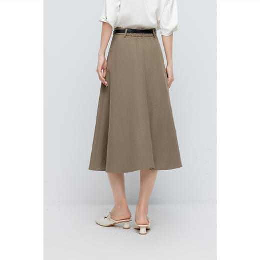 【商场同款】诗凡黎美拉德半身裙2024夏新款流行伞裙女3F4140721 商品图4