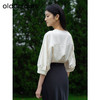 oldcolour夏季新款新中式简约气质百搭中袖套头衬衫女Q220111A1 商品缩略图4