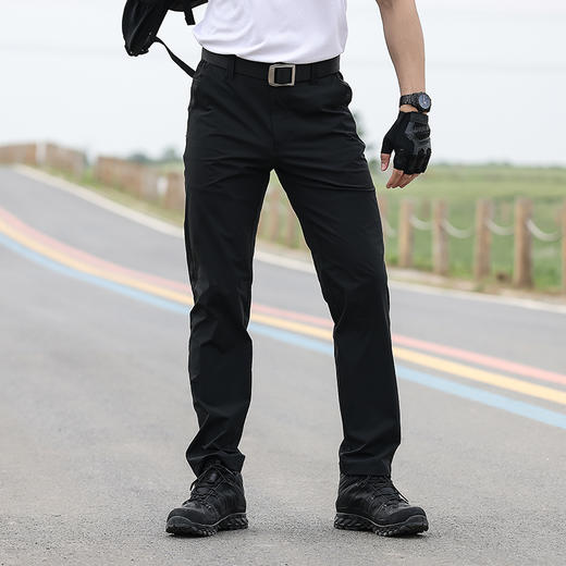 鹰爪天行者轻量弹力速干裤男夏季薄款户外弹力透气速干长裤男徒步裤子【后口袋拉链版】 商品图10
