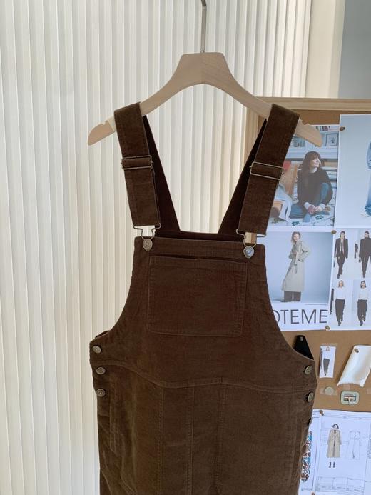 【高品质私服】【IC全棉灯芯绒背带裙】复古廓形 × 现代剪裁，重塑身形美学N1245-CC【无标出货 介意慎拍】 商品图12