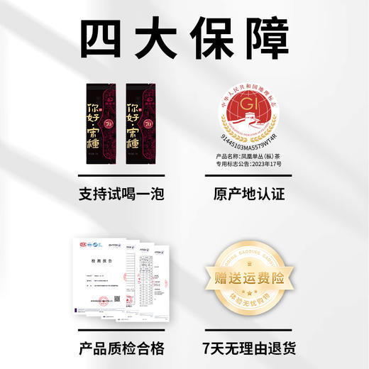 潮州源产  头春头采高山老枞   鸭屎香匠心好茶 商品图4