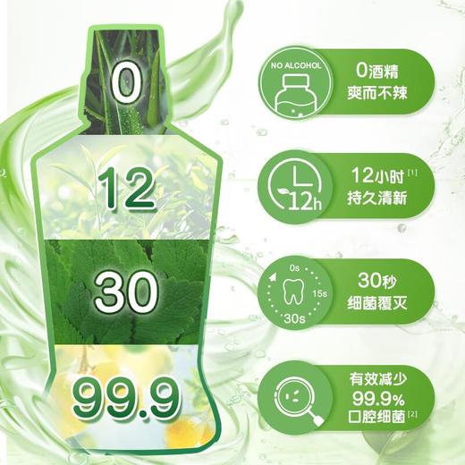 高露洁贝齿清新茶健漱口水 250ml/瓶 商品图3