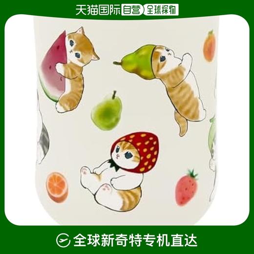 日本进口东亚金属mofusand 真空双层茶杯 300ml（新鲜小猫） 商品图5