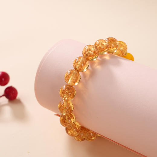 【手串】五路财神金箔琉璃手串 商品图6