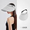 VVC防晒帽女款2025新款三折帽大帽檐空顶户外男遮阳帽黑色太阳帽 商品缩略图10