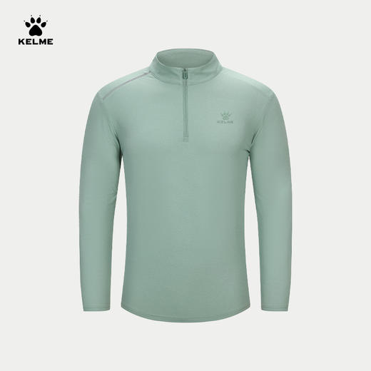 卡尔美KELME新款男士半开襟长袖T恤 商品图5