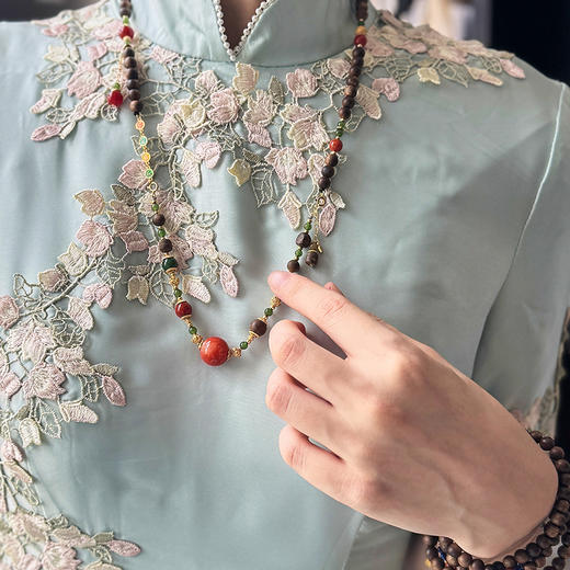 手串任选2件-20元【新圆沉香原产地溯源】泰美沉香谷 国风沉香手串配饰系列 商品图14