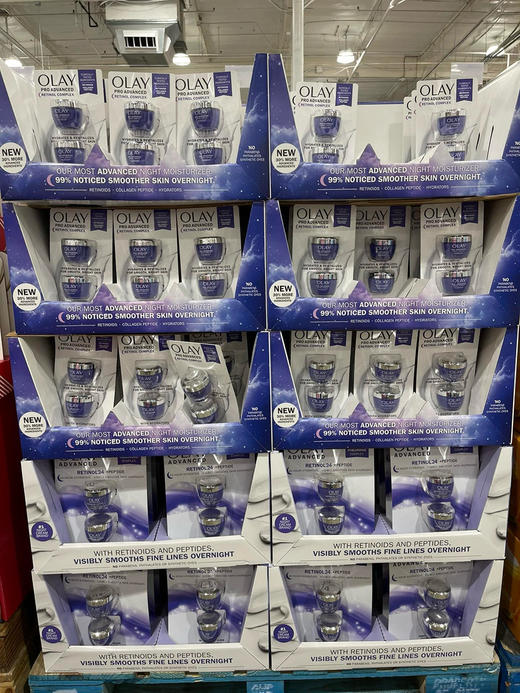 Olay玉兰油紫瓶晚霜， 刚发布的抗老新品哦。  不拆包装发货， 美国🇺🇸直邮特价399元/2瓶装🉐 商品图5