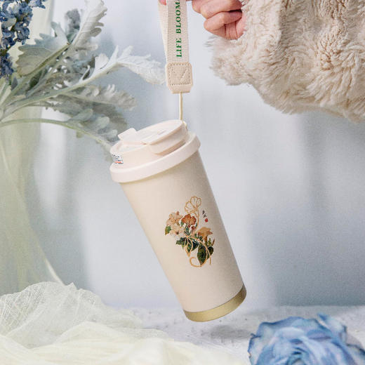羽诗制造出品 如花在野保温杯文创礼盒 商品图2