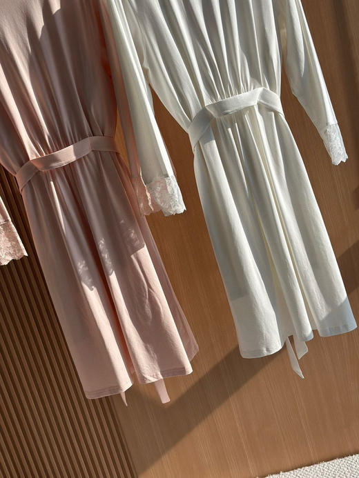 41-7   LA  40S爽棉吊带睡袍二件套 商品图5