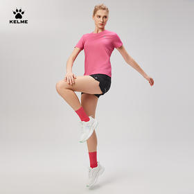 卡尔美KELME新款女士梭织短裤