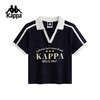 Kappa卡帕背靠背运动短袖t恤女夏季新款休闲短款polo衫半袖衫上衣K0F42PD01 商品缩略图0