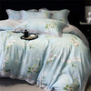 自然醒轻奢高级感凉感夏季裸睡透气50支天丝四件套金太阳100莱赛尔床品床单被套床上用品KY 商品缩略图13