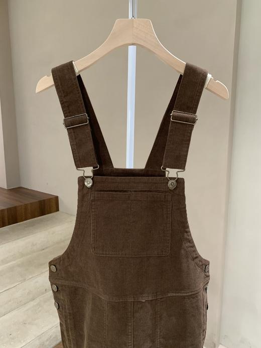 【高品质私服】【IC全棉灯芯绒背带裙】复古廓形 × 现代剪裁，重塑身形美学N1245-CC【无标出货 介意慎拍】 商品图14