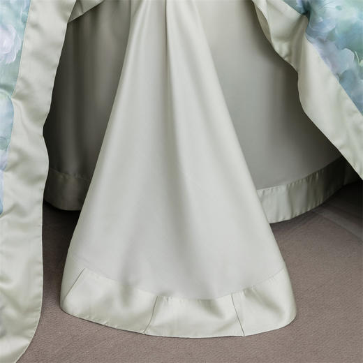 自然醒高端60支玉精莱赛尔天丝四件套轻奢印花拼角床单夏季丝滑清凉透气床上用品套件KY 商品图12