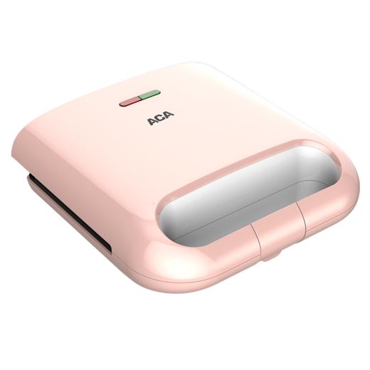 ACA三明治轻食机早餐机多功能双盘家用吐司烤面包电饼铛便捷早餐 商品图1