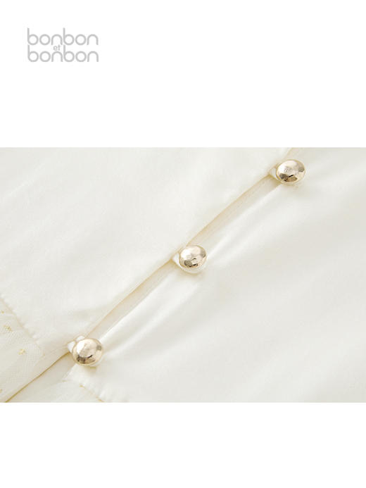 重工打揽波点礼服裙 商品图4