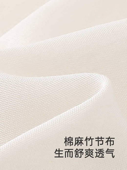 英氏婴儿衣服夏季棉麻女宝短袖连体衣2025新款包屁衣YRHBJ2R026A 商品图2