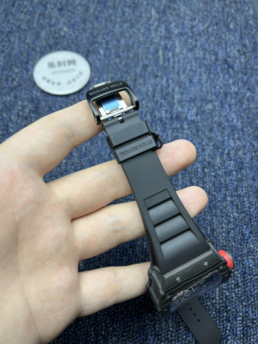 KV理查德米勒RM35-02系列 男士腕表 表壳和底盖釆用高密度进口NTPT碳纤维材料 商品图7