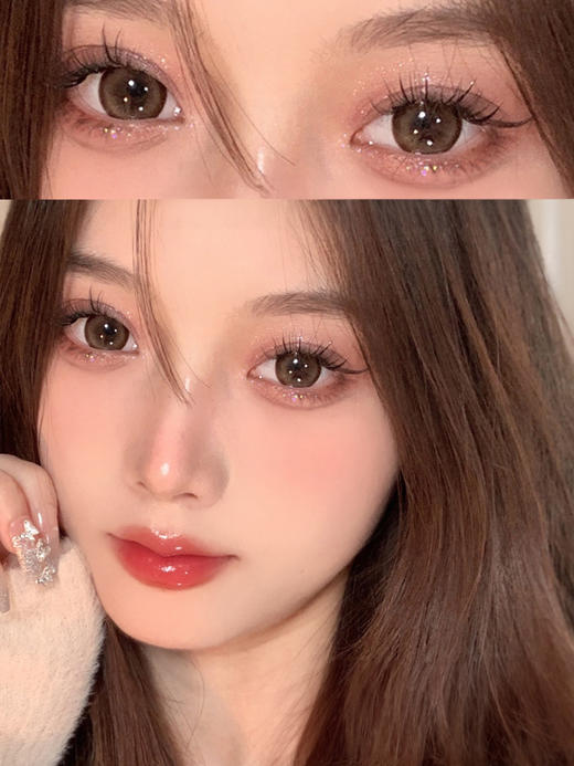 【瓶装】水呼吸·14.5大直径年抛度数新款冰点朗姆0-1000 ~美瞳 商品图1