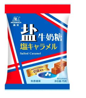 森永盐牛奶糖75g/袋