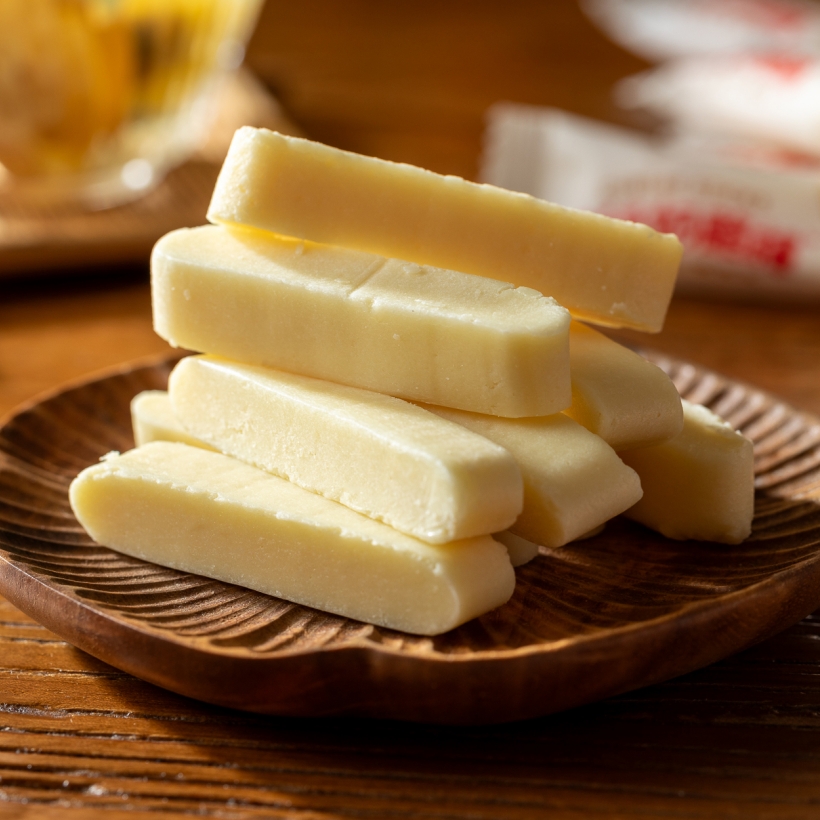 三纯奶酪棒|添加益生元，好吃不甜腻，宝宝更喜欢吃