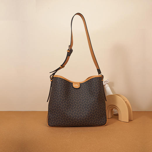 Why大容量水桶包2025春夏新款托特包Hobo女包轻奢休闲通勤单肩包YAP11446 商品图7