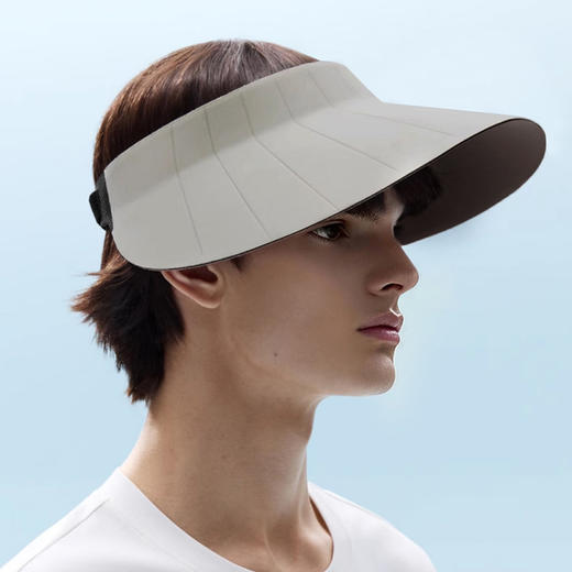 官网169！ 情侣款可折叠加大加宽遮阳帽UPF50防晒防紫外线凉皮空顶贝壳帽 商品图1