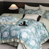 自然醒高端60支玉精莱赛尔天丝四件套轻奢印花拼角床单夏季丝滑清凉透气床上用品套件KY 商品缩略图4