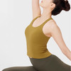 【限时秒】YOGACODE【火树银花系列】无缝一体织瑜伽服背心带胸垫不跑杯修身显瘦打底吊带背心DWB115447 商品缩略图0
