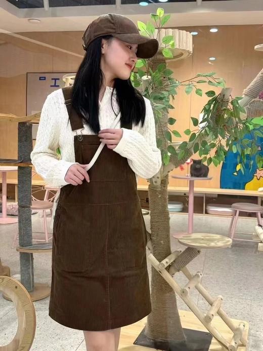 【高品质私服】【IC全棉灯芯绒背带裙】复古廓形 × 现代剪裁，重塑身形美学N1245-CC【无标出货 介意慎拍】 商品图2