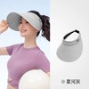 VVC防晒帽女款2025新款三折帽大帽檐空顶户外男遮阳帽黑色太阳帽 商品缩略图8