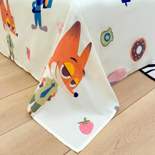 自然醒40支全棉床单单件100纯棉被单人1米2学生宿舍儿童1.5米枕套三件套JY 商品图7